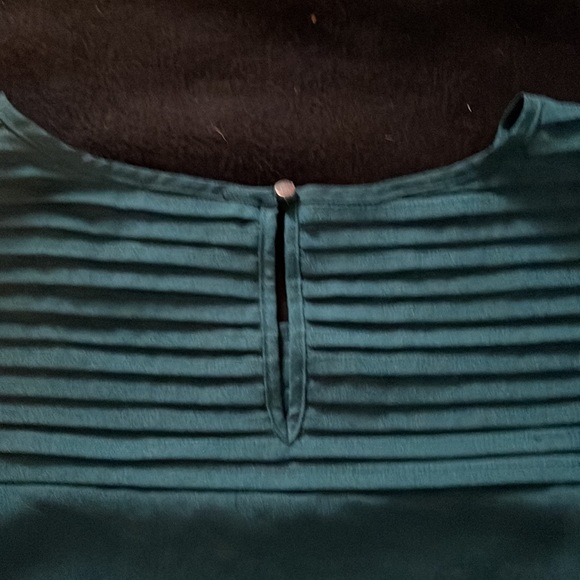 Noir turquoise blouse - Picture 4 of 6